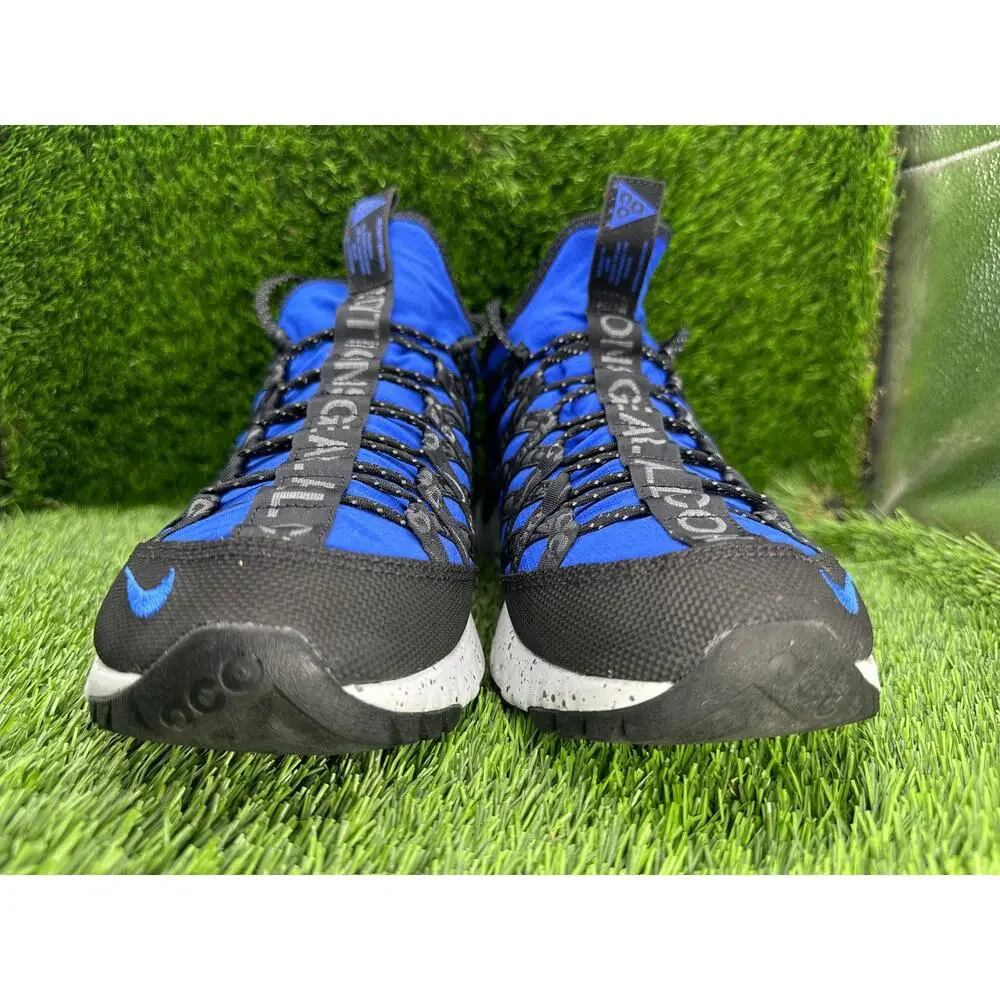 Nike ACG React Terra Gobe BV6344-400 Athletic Sneaker Mens 10 Blue Ripstop Sport